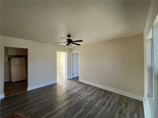 wooden floor in an empty room