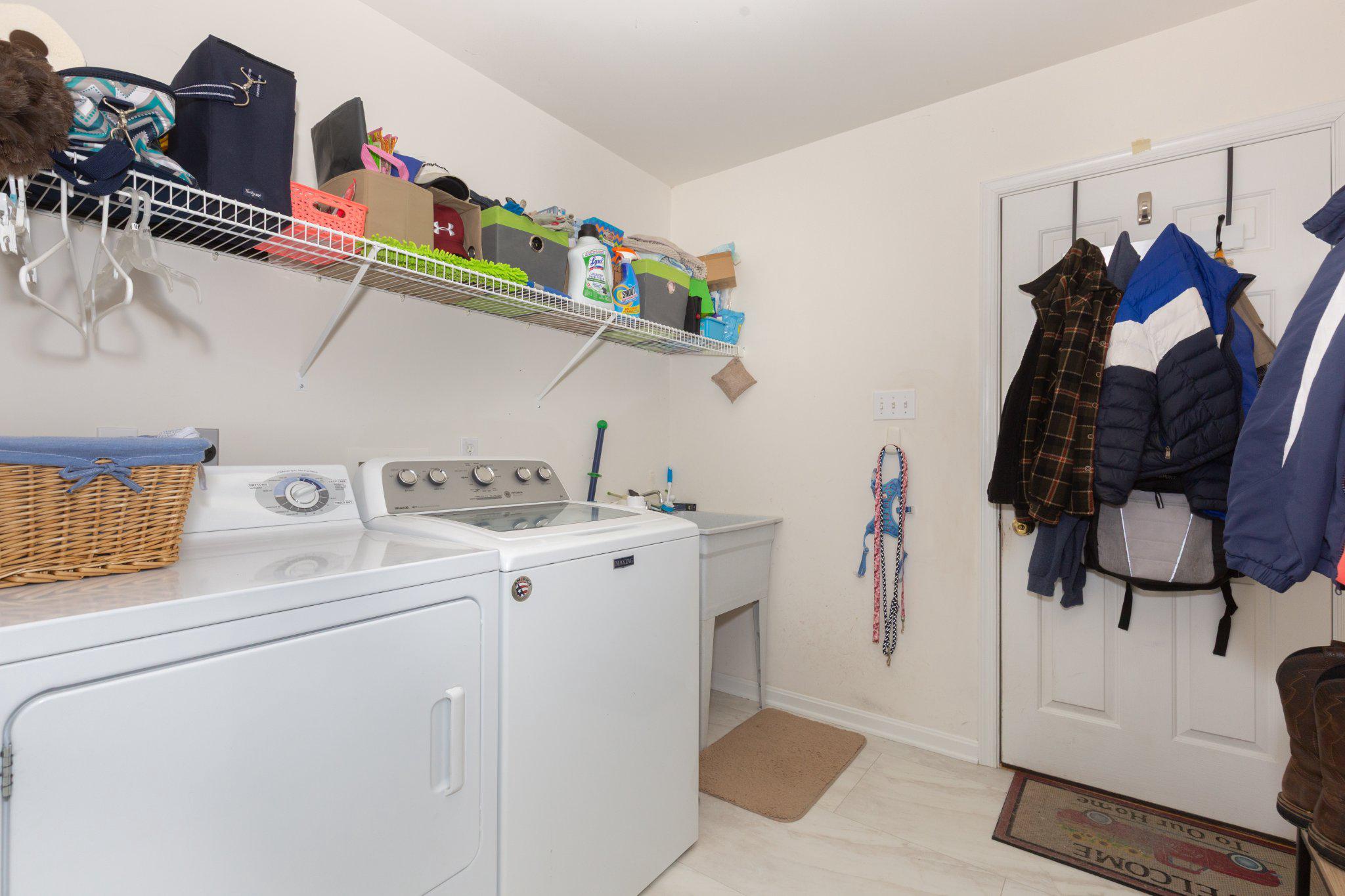 20 Union Street Littlestown, PA 17340 - Photo 25 of 58 a utility room with dryer and washer