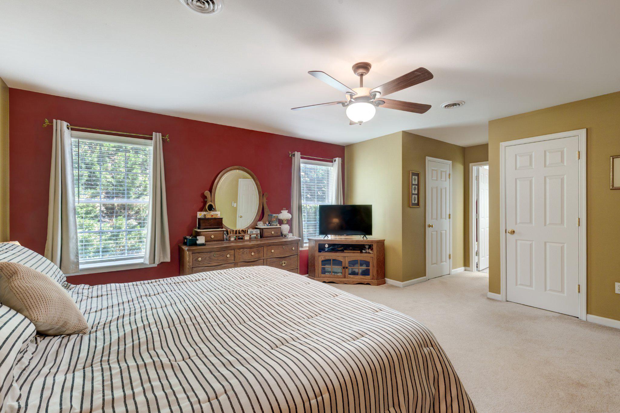 20 Union Street Littlestown, PA 17340 - Photo 31 of 58 a bedroom with a bed and a large window