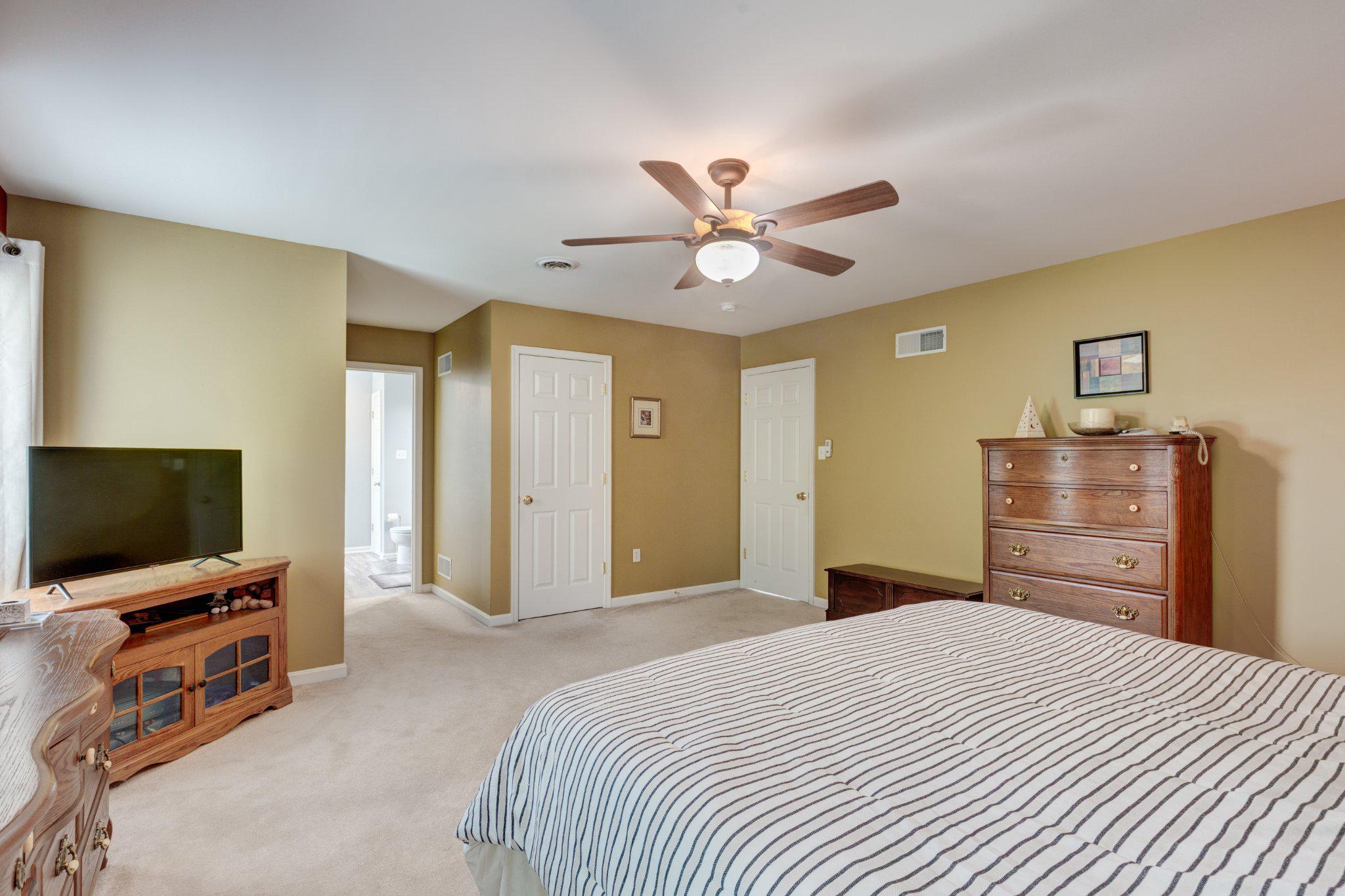 20 Union Street Littlestown, PA 17340 - Photo 32 of 58 a bedroom with a bed and a flat screen tv