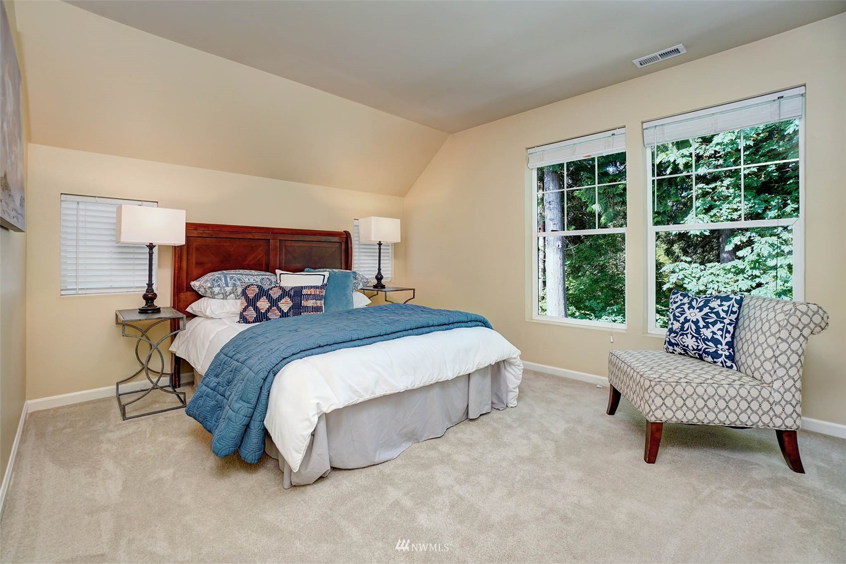23914 33rd Drive Southeast Bothell, WA 98021 - Photo 12 of 28 a bedroom with a bed and a couch