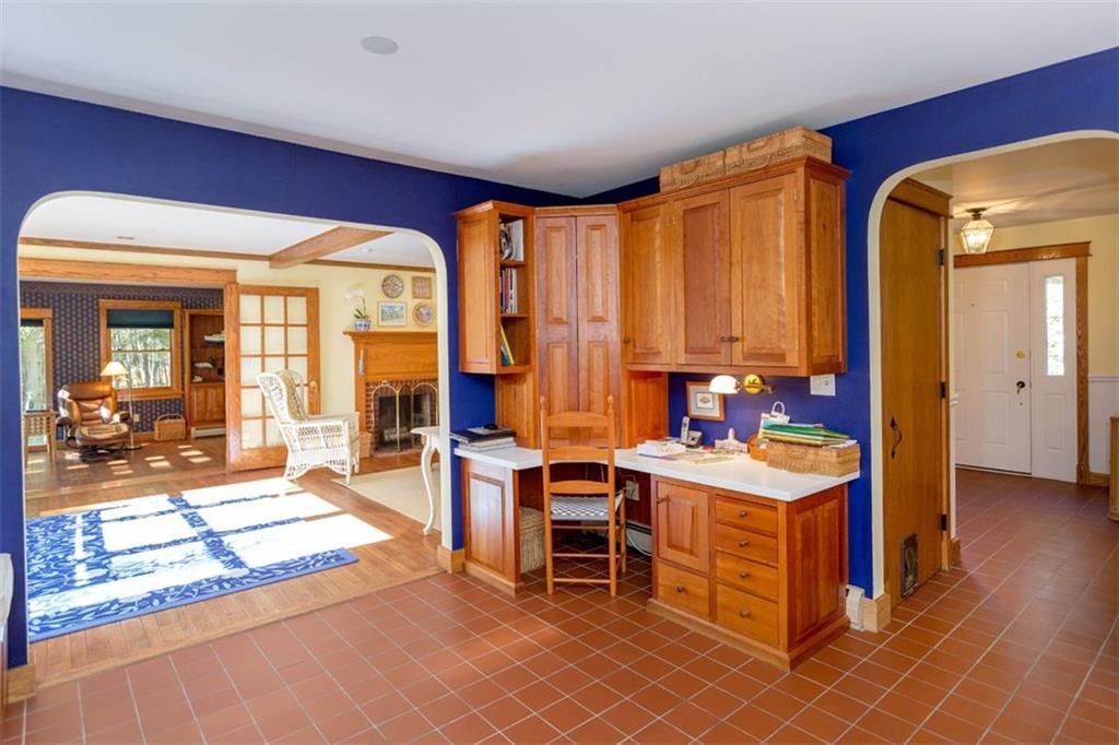 70 Gurnet Landing Road Harpswell, ME 04079 - Photo 22 of 35 Built in Kitchen Desk