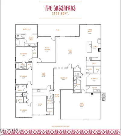 a living room with furniture a flat screen tv and kitchen view