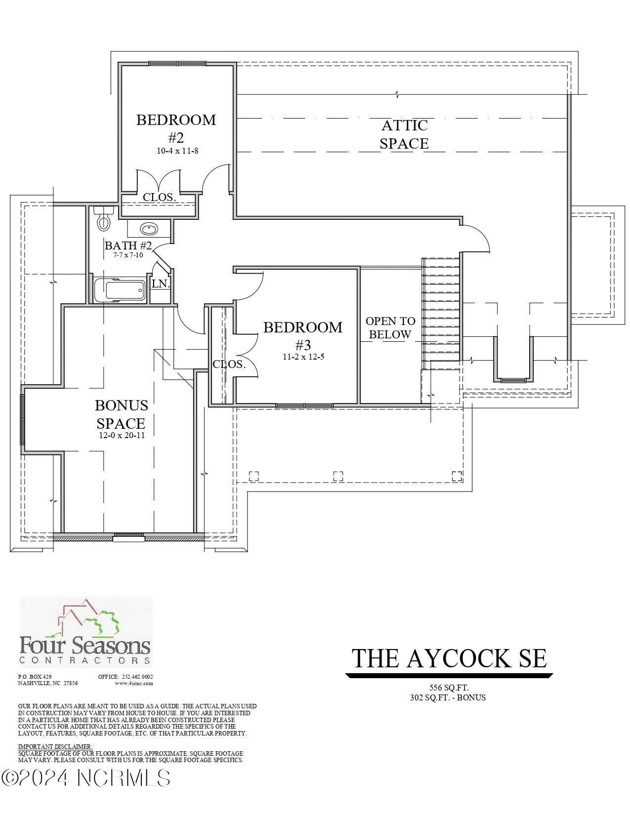 7230 Twin Pines Rd Spring Spring Hope, NC 27882 - Photo 3 of 51 The Aycock SE-U-Marketing Plans_page-000