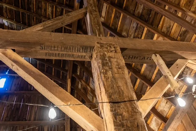 a view of backyard with green space