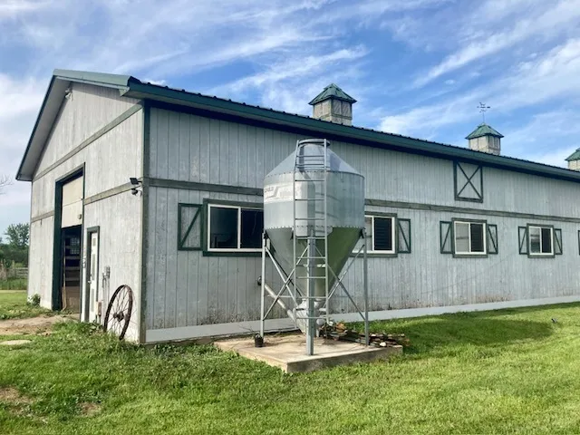 a view of an outdoor space and a yard