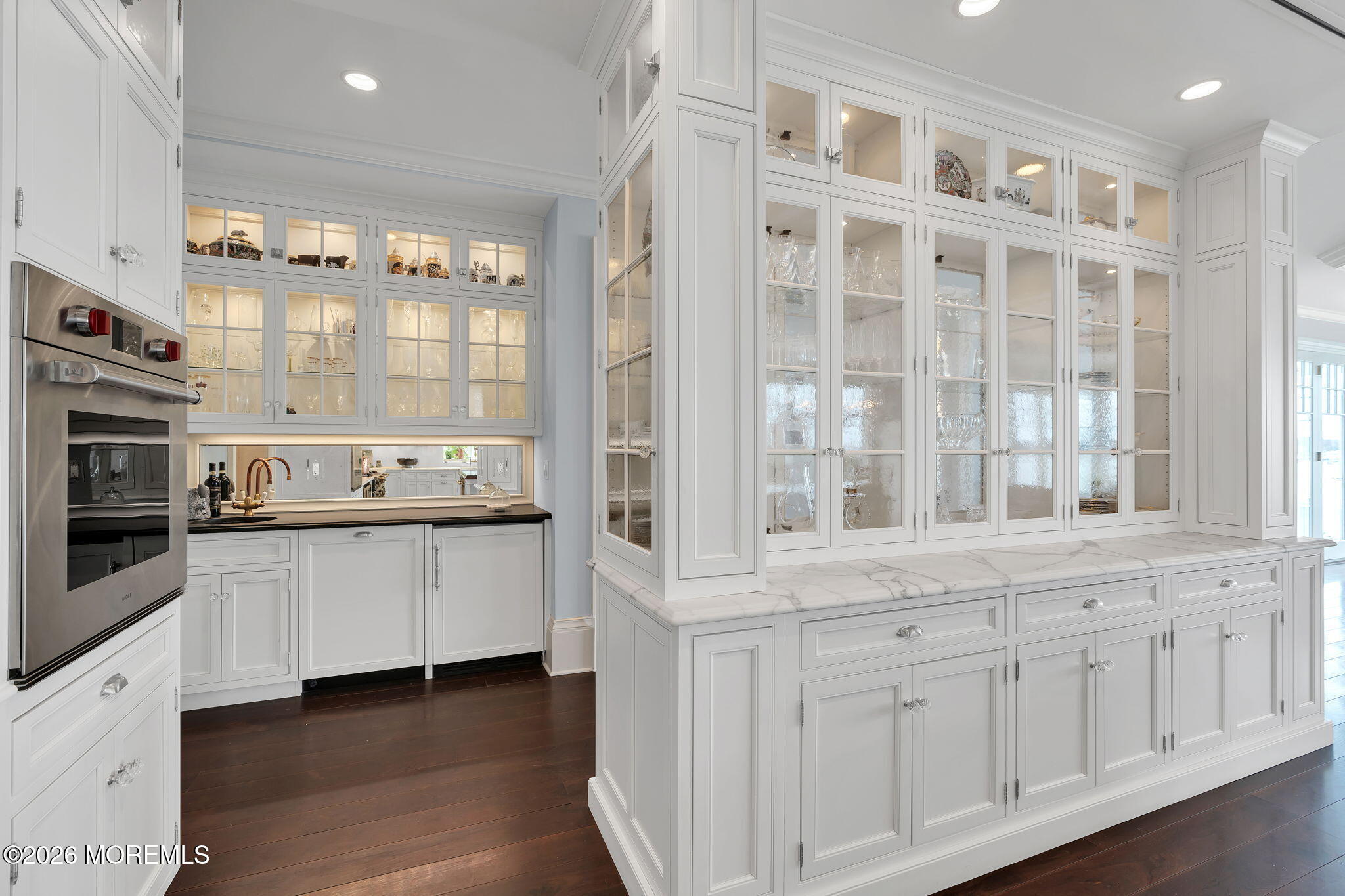 734 Navesink River Road Red Bank, NJ 07701 - Photo 14 of 115 Beautiful display cabinetry and wet bar