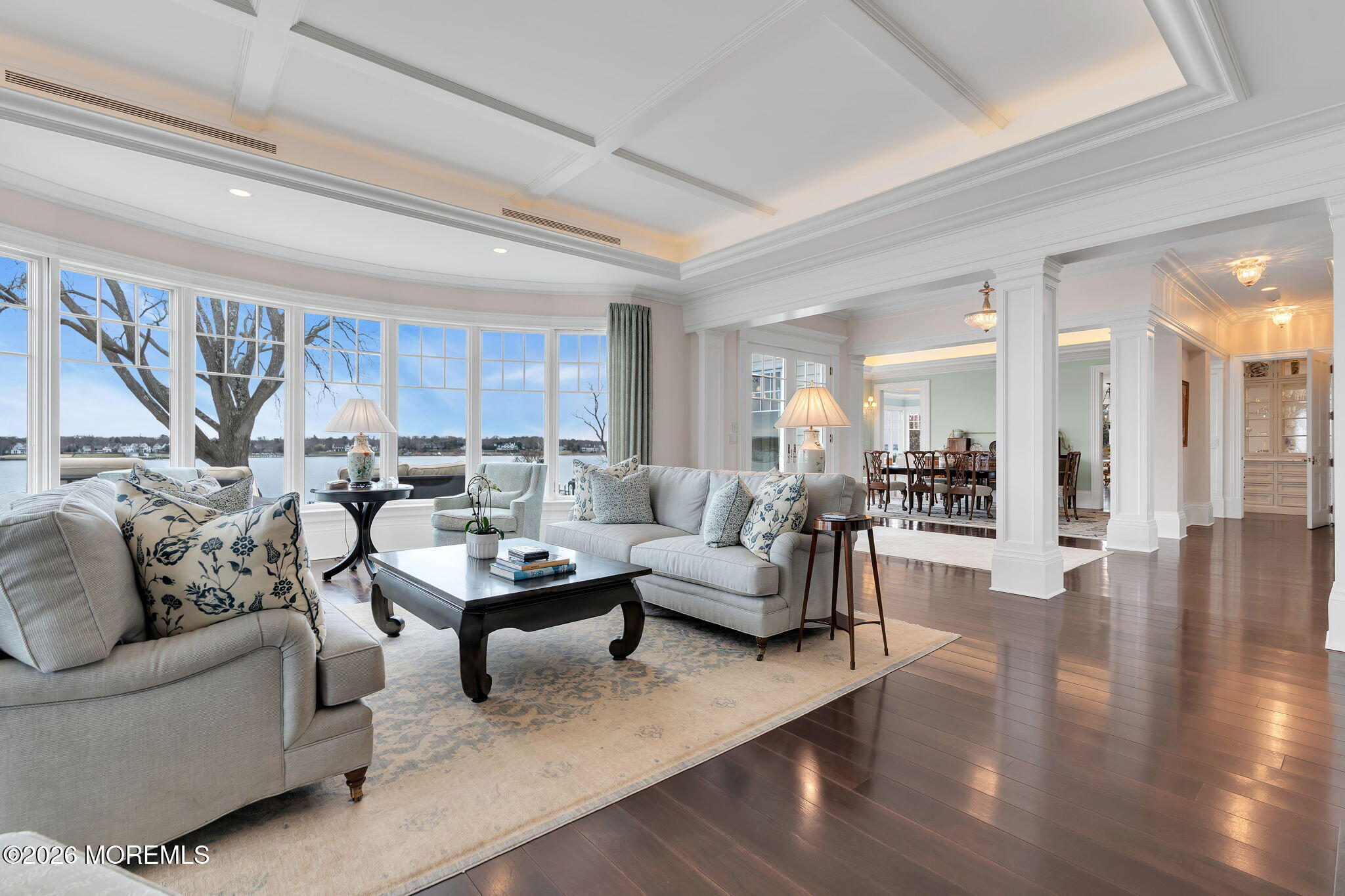 734 Navesink River Road Red Bank, NJ 07701 - Photo 20 of 115 Living room looking into Dining room
