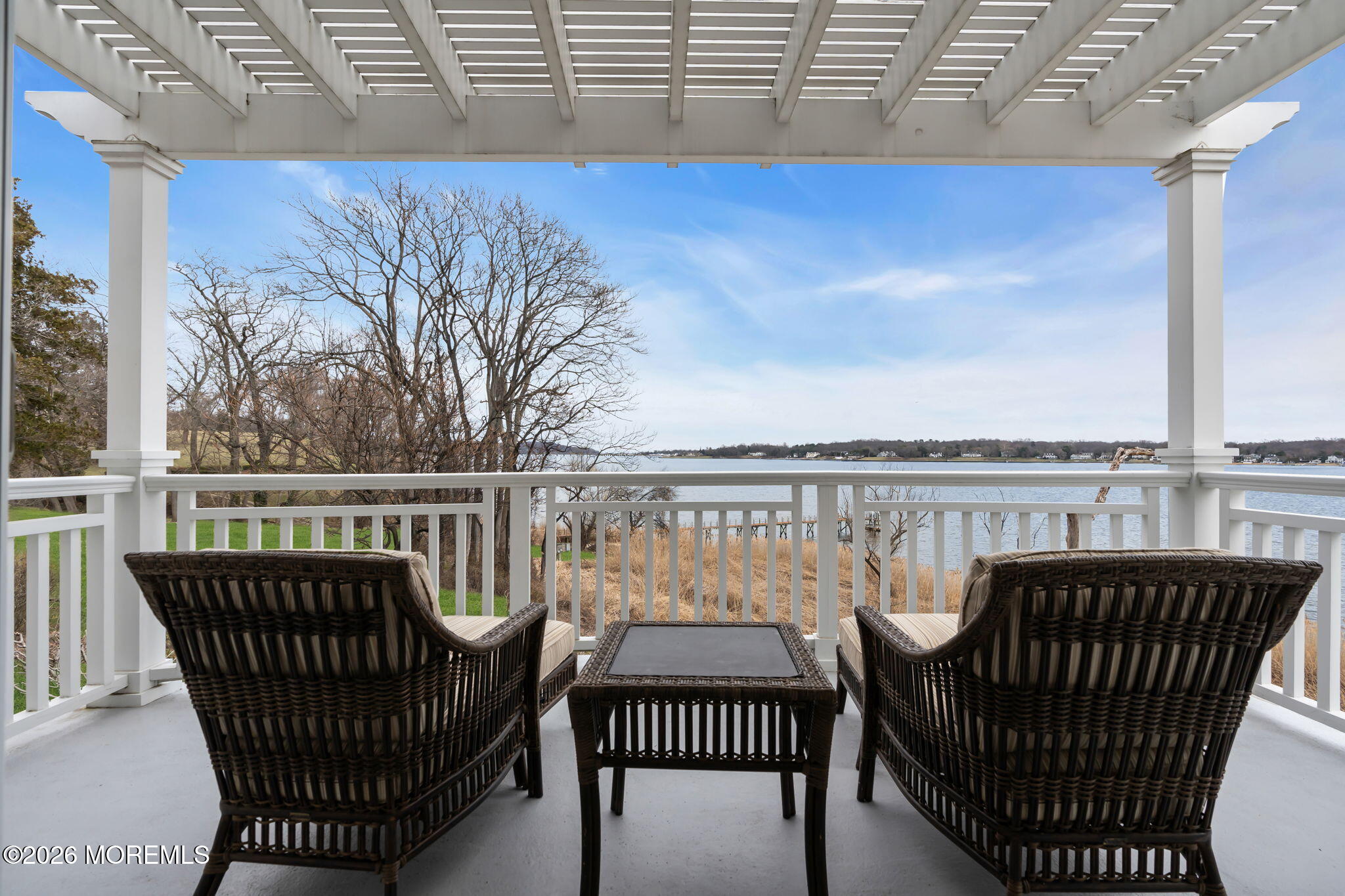 734 Navesink River Road Red Bank, NJ 07701 - Photo 35 of 115 East facing Terrace off Primary Bedroom