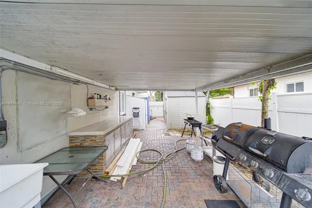 a living room filled with furniture
