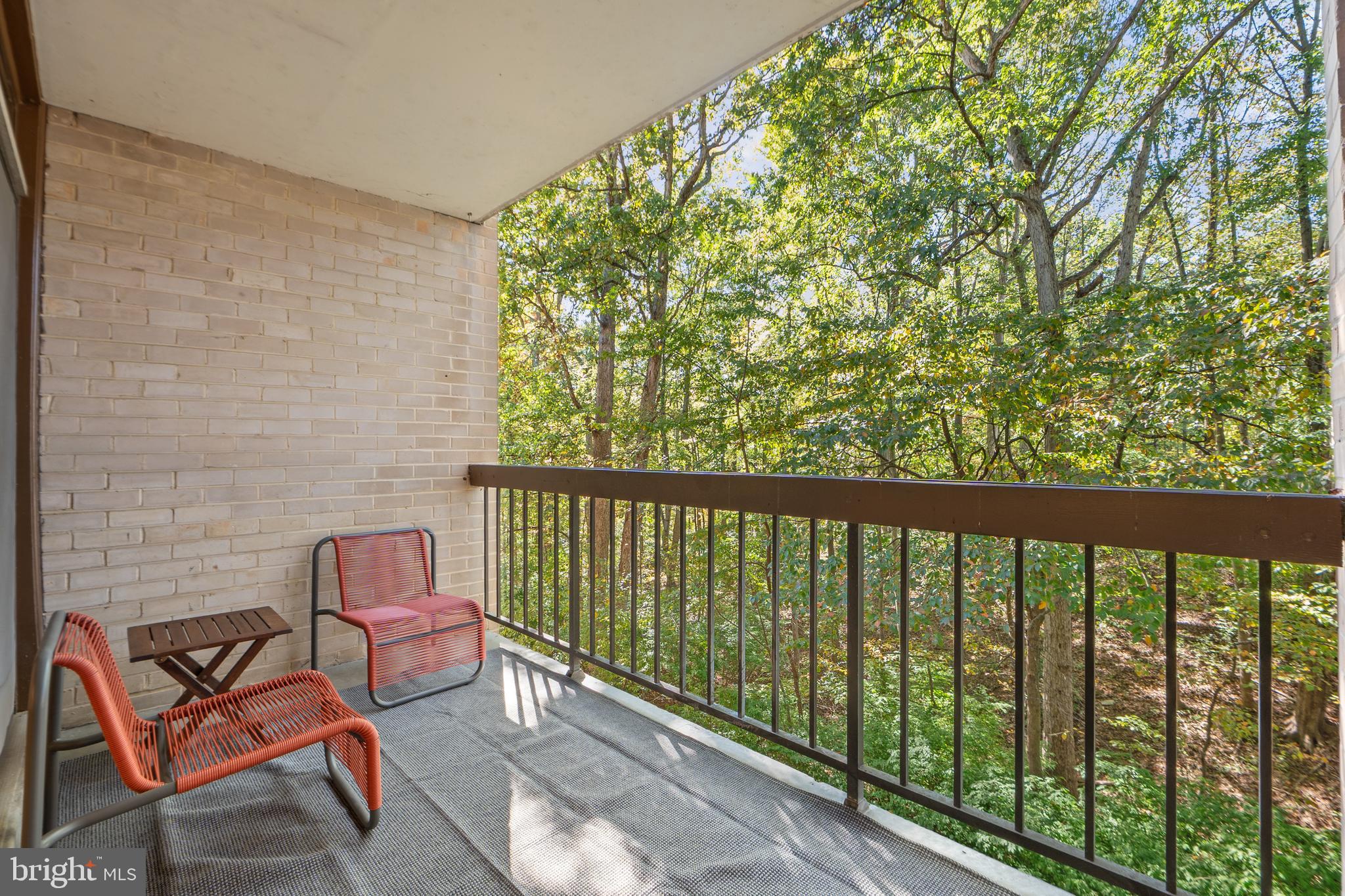1656 Parkcrest Circle, Unit 2D/301 Reston, VA 20190 - Photo 8 of 29 a view of a two chairs in the balcony