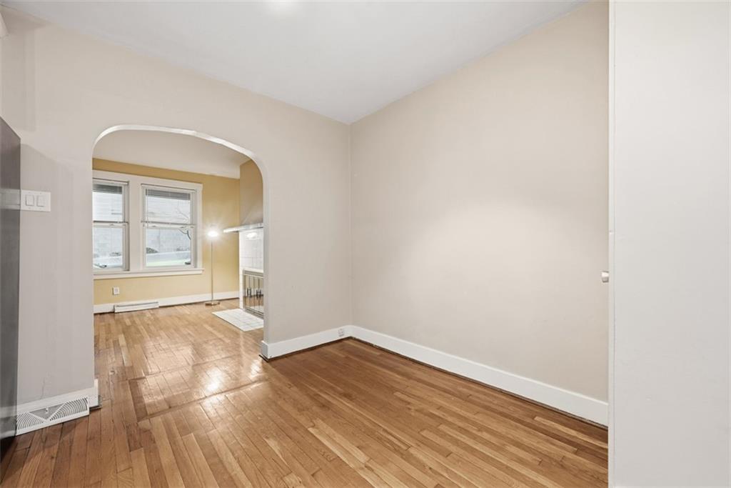 436 44th Street Pittsburgh, PA 15201 - Photo 8 of 30 wooden floor in an empty room