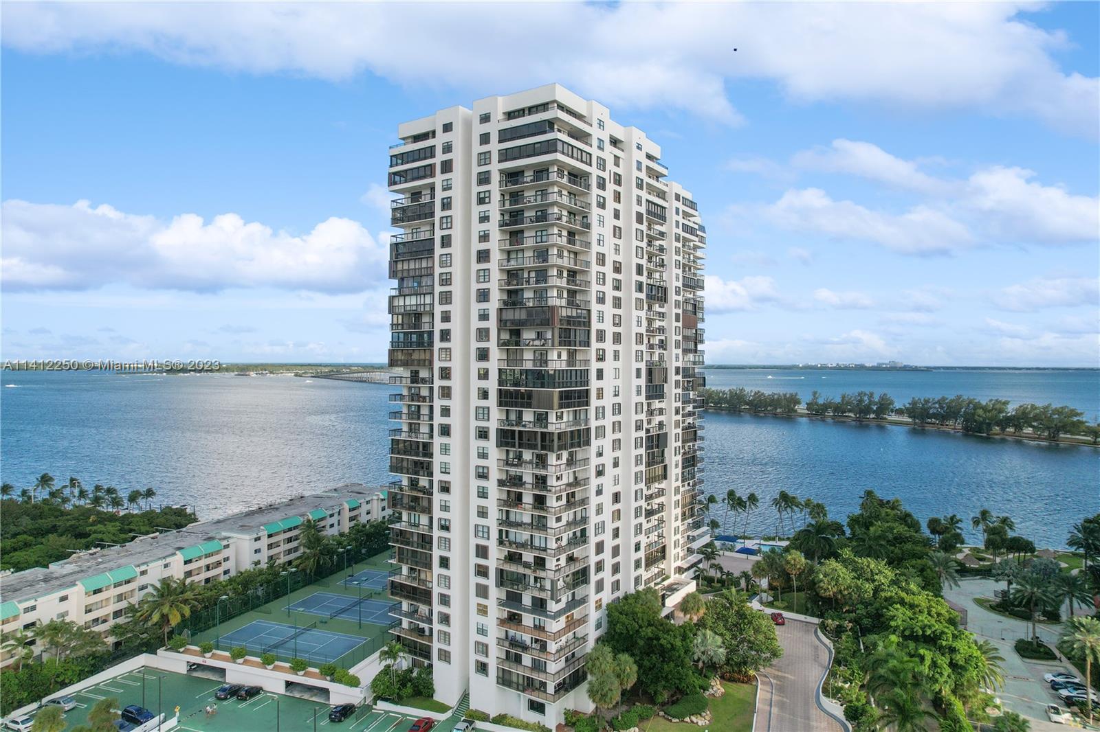 2333 Brickell Avenue, Unit 1511 Miami, FL 33129 - Photo 25 of 59 a view of a lake with tall building