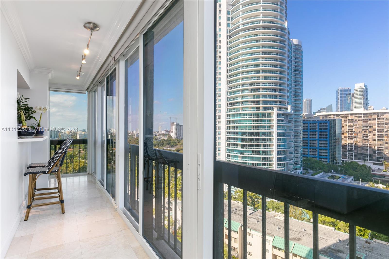 2333 Brickell Avenue, Unit 1511 Miami, FL 33129 - Photo 6 of 59 a view of a city from a balcony