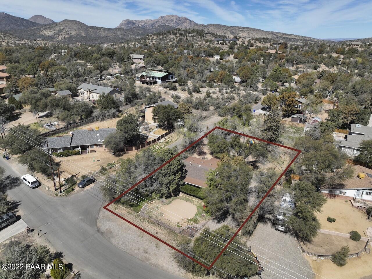 1966 Estrella Road Prescott, AZ 86305 - Photo 5 of 45 005_Aerial Overview