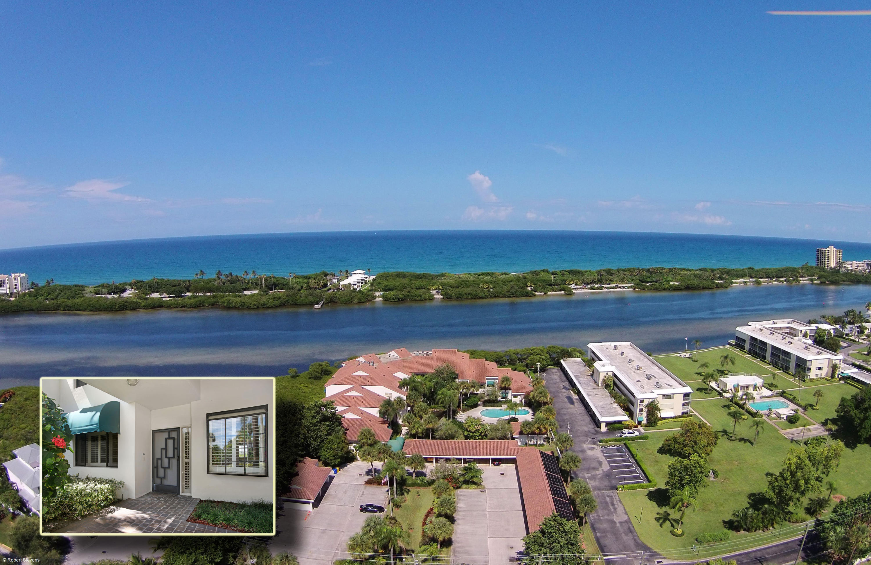 Aerial View Tequesta Cove