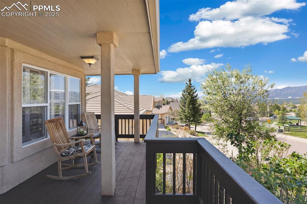 16243 Kitchener Way Monument, CO 80132 - Photo 2 of 33 a view of a balcony with chairs