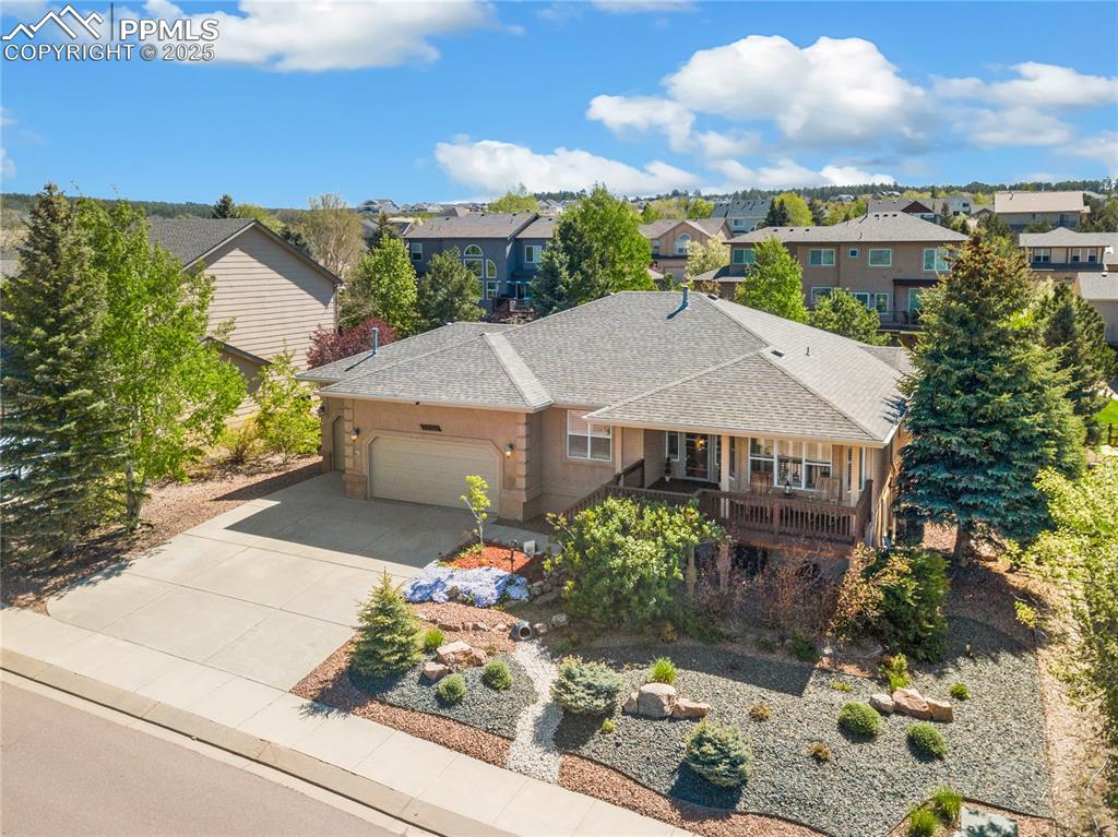 16243 Kitchener Way Monument, CO 80132 - Photo 3 of 33 an aerial view of a house