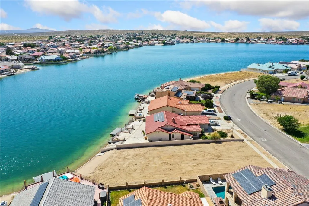 0 Bluewater Road Helendale, CA 92342 - Photo 7 of 9 an aerial view of a city and lake view