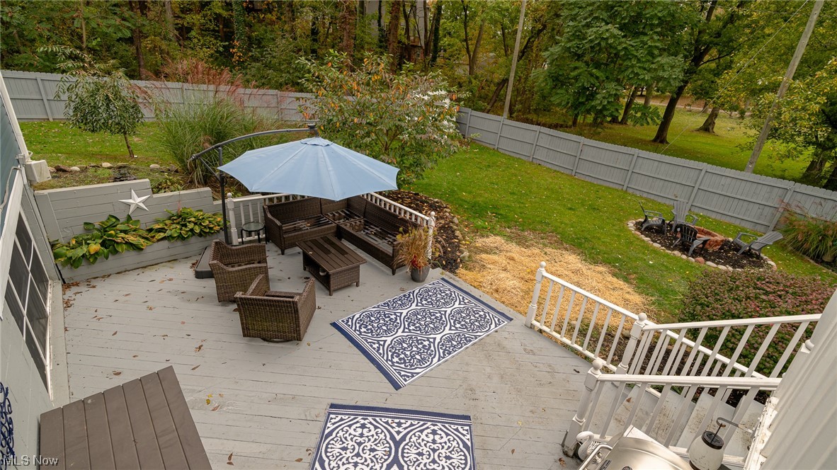 301 Perry Drive Northwest Canton, OH 44708 - Photo 14 of 34 View of wooden deck
