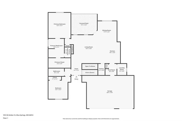 $445,000 | 1012 Southeast Amber Court, Blue Springs, MO 64014