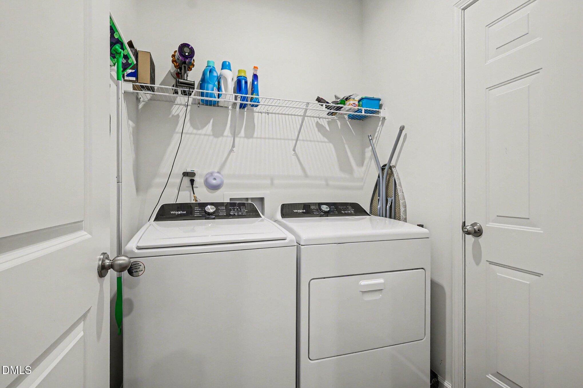2732 Princess Tree Drive Raleigh, NC 27616 - Photo 22 of 32 a utility room with dryer and washer
