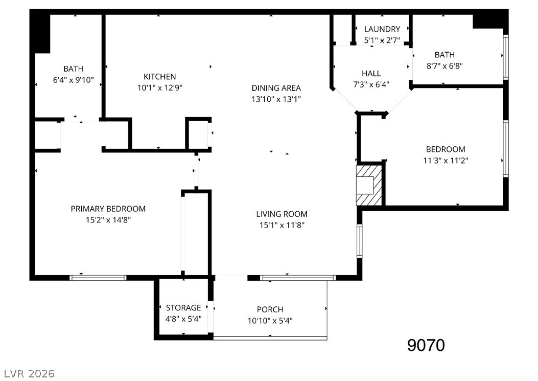9070 Spring Mountain Road, Unit 204 Las Vegas, NV 89117 - Photo 1 of 1 An intuitive, well-designed layout maximizes space and flows seamlessly from room to room.