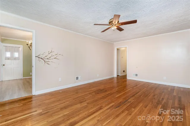 wooden floor in an empty room