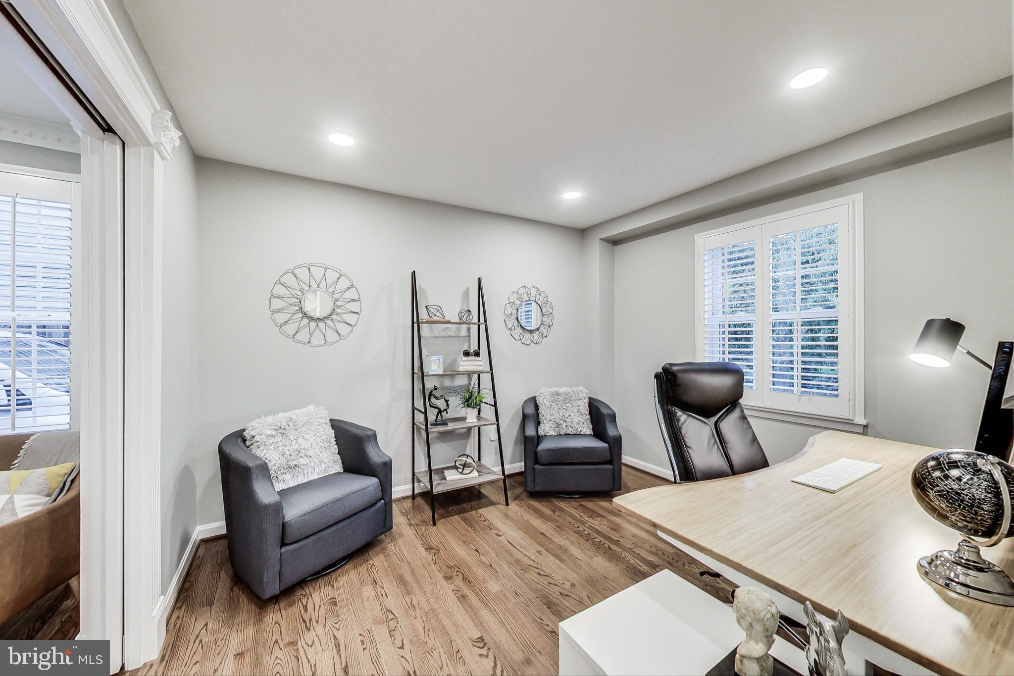 703 Roxboro Road Rockville, MD 20850 - Photo 12 of 62 Pocket doors separating den & living room