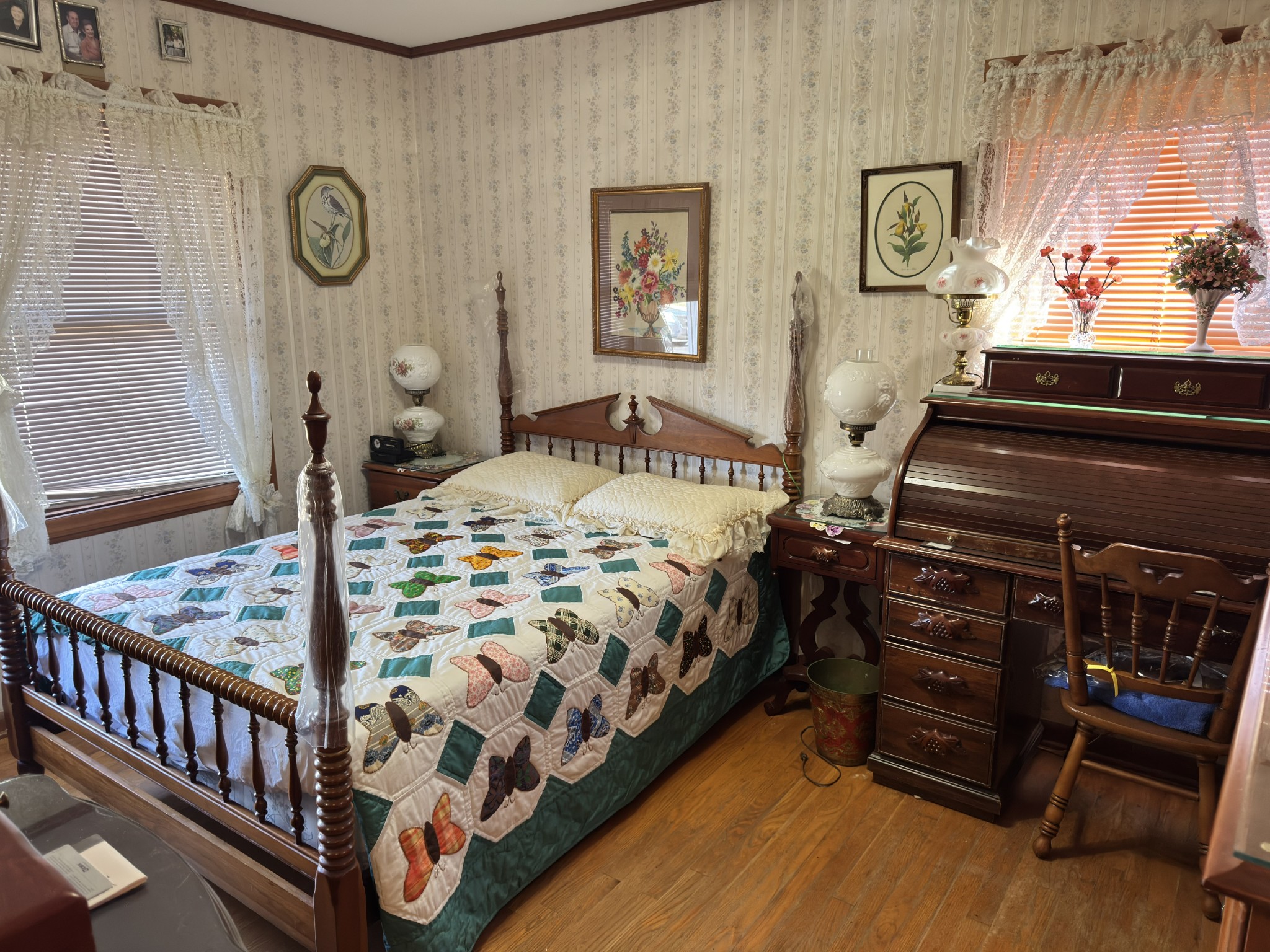 205 Mary Sharp Drive Decherd, TN 37324 - Photo 11 of 18 a bed sitting in a bedroom next to a window