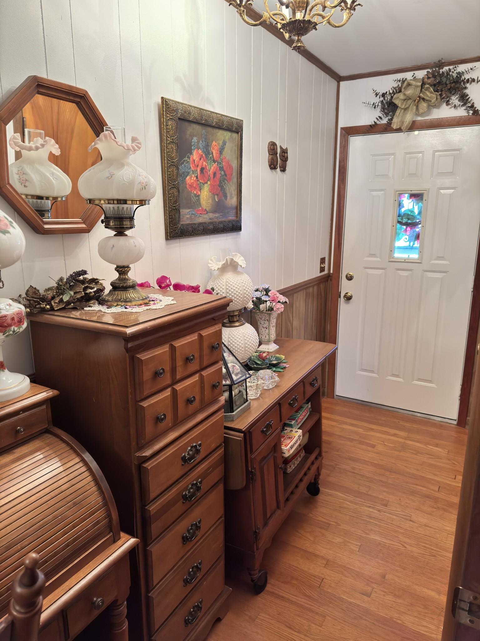 205 Mary Sharp Drive Decherd, TN 37324 - Photo 14 of 18 a kitchen with a stove and a wooden floor