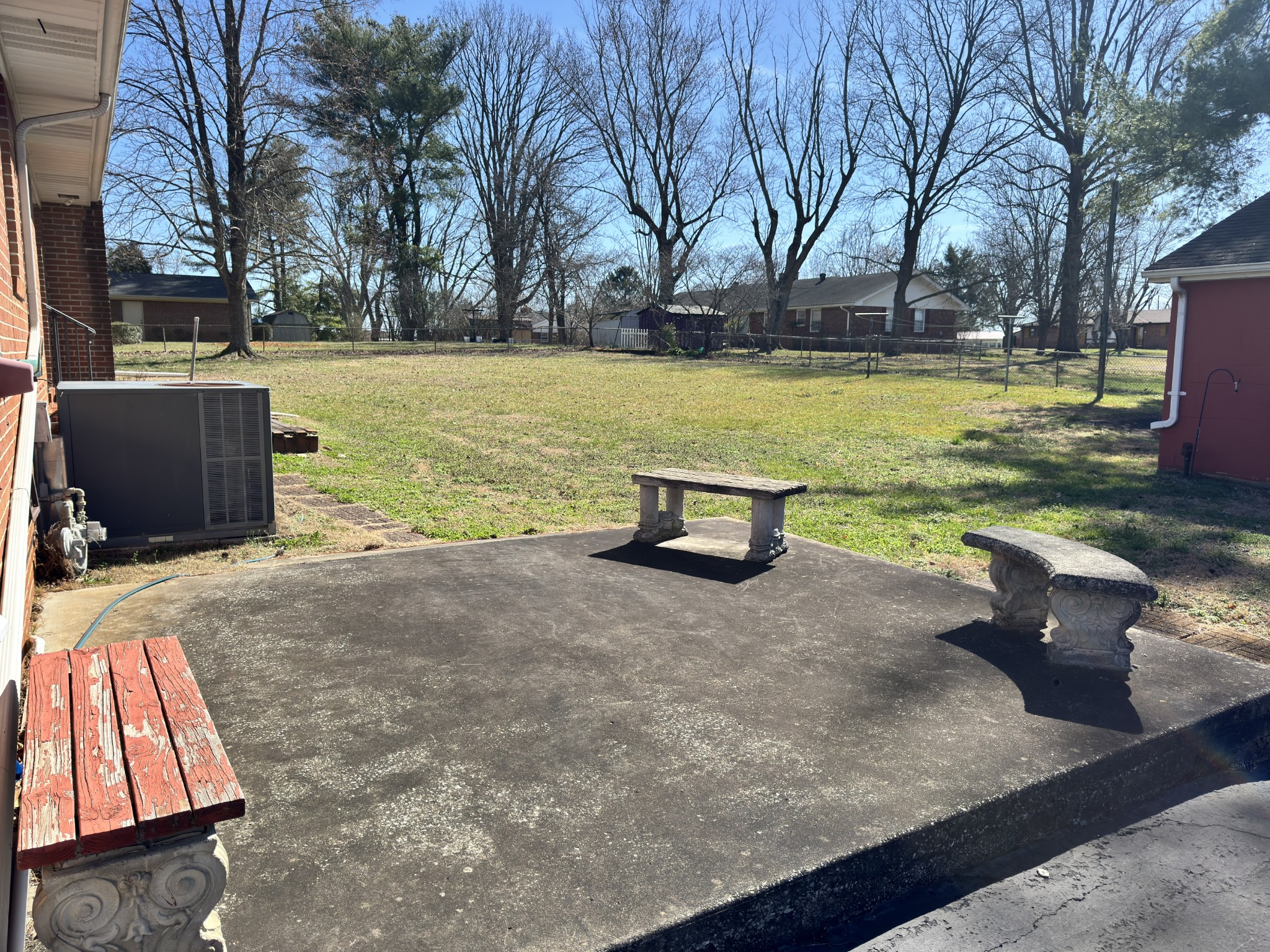 205 Mary Sharp Drive Decherd, TN 37324 - Photo 15 of 18 a view of a garden with lawn chairs