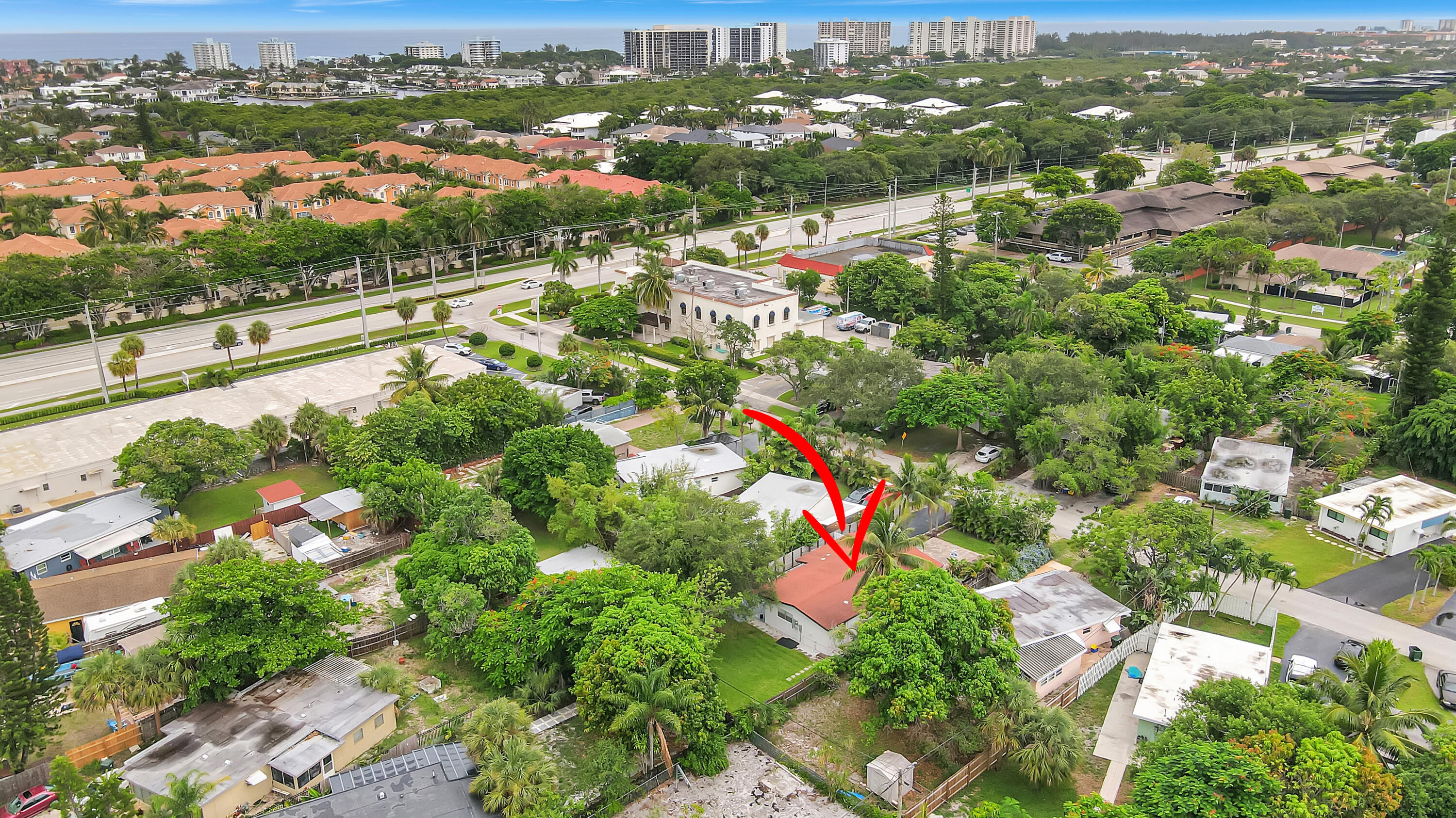 409 Manchester Street Boca Raton, FL 33487 - Photo 34 of 50 AERIAL