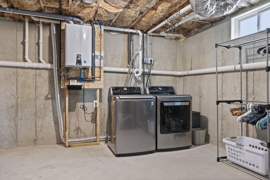 45 Riley Road, Unit 45 Tyngsborough, MA 01879 - Photo 32 of 42 a view of a storage & utility room