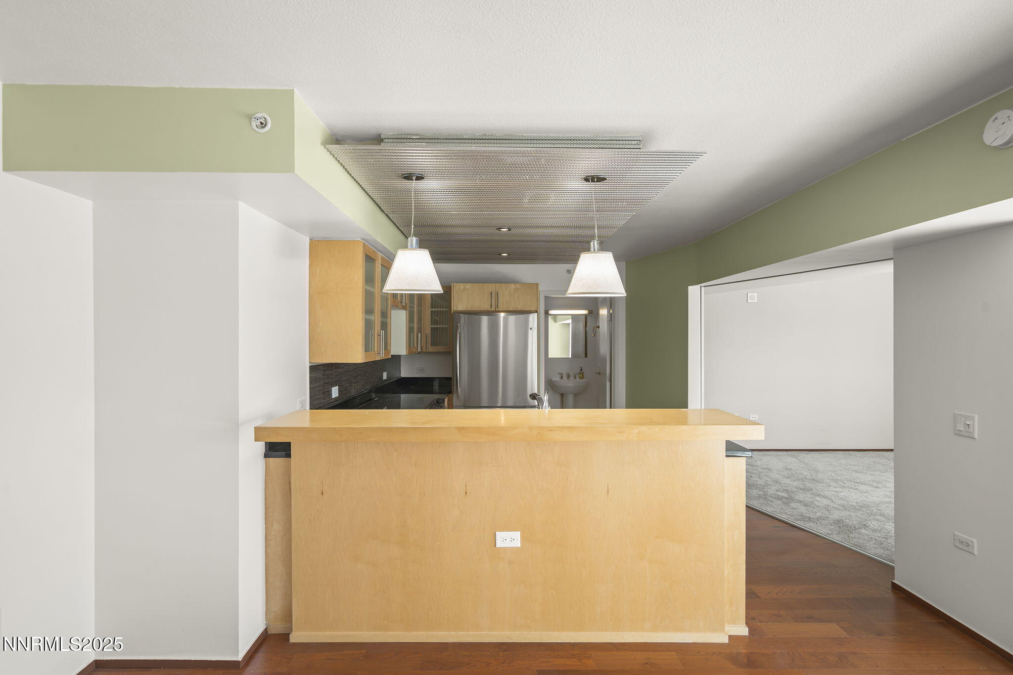 255 North Sierra Street, Unit 1419 Reno, NV 89501 - Photo 8 of 40 a view of a kitchen with wooden floor