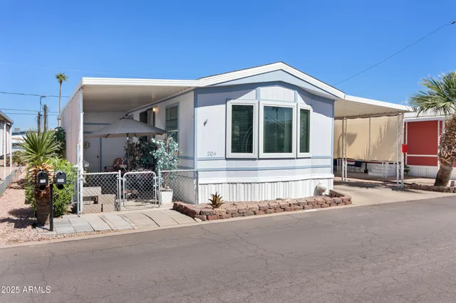 a view of a house with a patio
