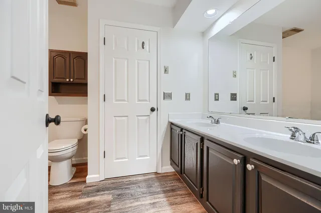 a bathroom with a sink and a toilet