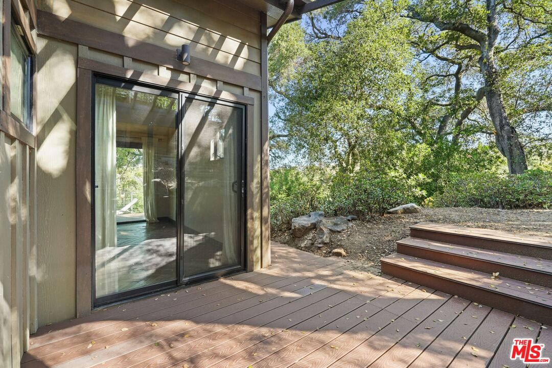 21273 Entrada Road Topanga, CA 90290 - Photo 38 of 70 a view of outdoor space walk in closet and wooden floor