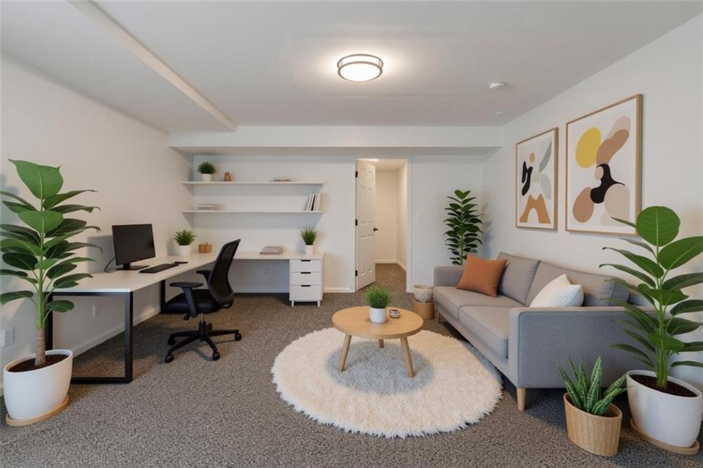 9155 Nesbit Ferry Road, Unit 96 Alpharetta, GA 30022 - Photo 32 of 46 a living room with furniture potted plant and a window