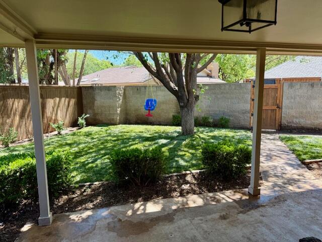 4411 88th Street Lubbock, TX 79424 - Photo 32 of 38 a view of a garden