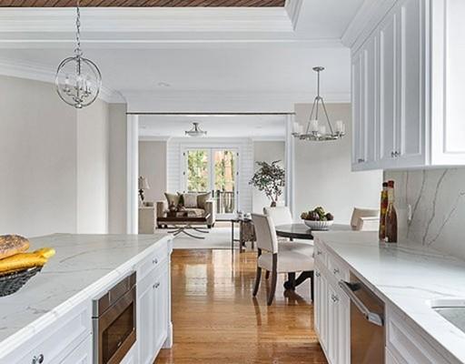 1 Aaron Road Lexington, MA 02421 - Photo 12 of 27 a kitchen with stove and cabinets