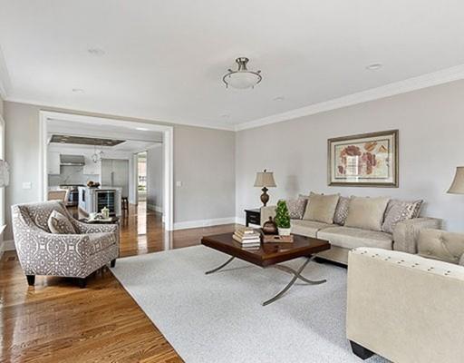 1 Aaron Road Lexington, MA 02421 - Photo 15 of 27 a living room with furniture and a rug