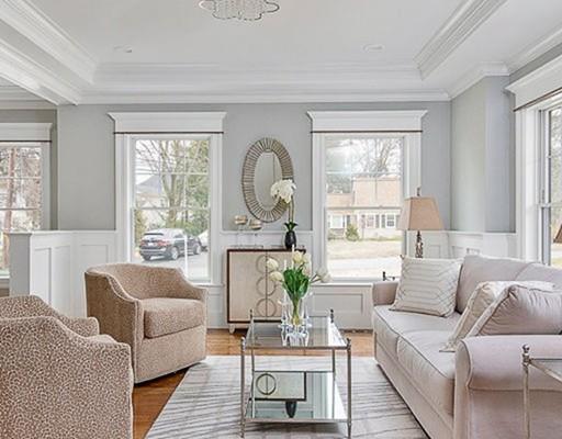 1 Aaron Road Lexington, MA 02421 - Photo 4 of 27 a living room with furniture and a large window