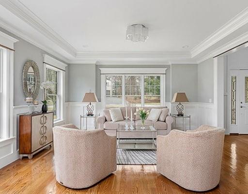 1 Aaron Road Lexington, MA 02421 - Photo 6 of 27 a living room with furniture and a large window