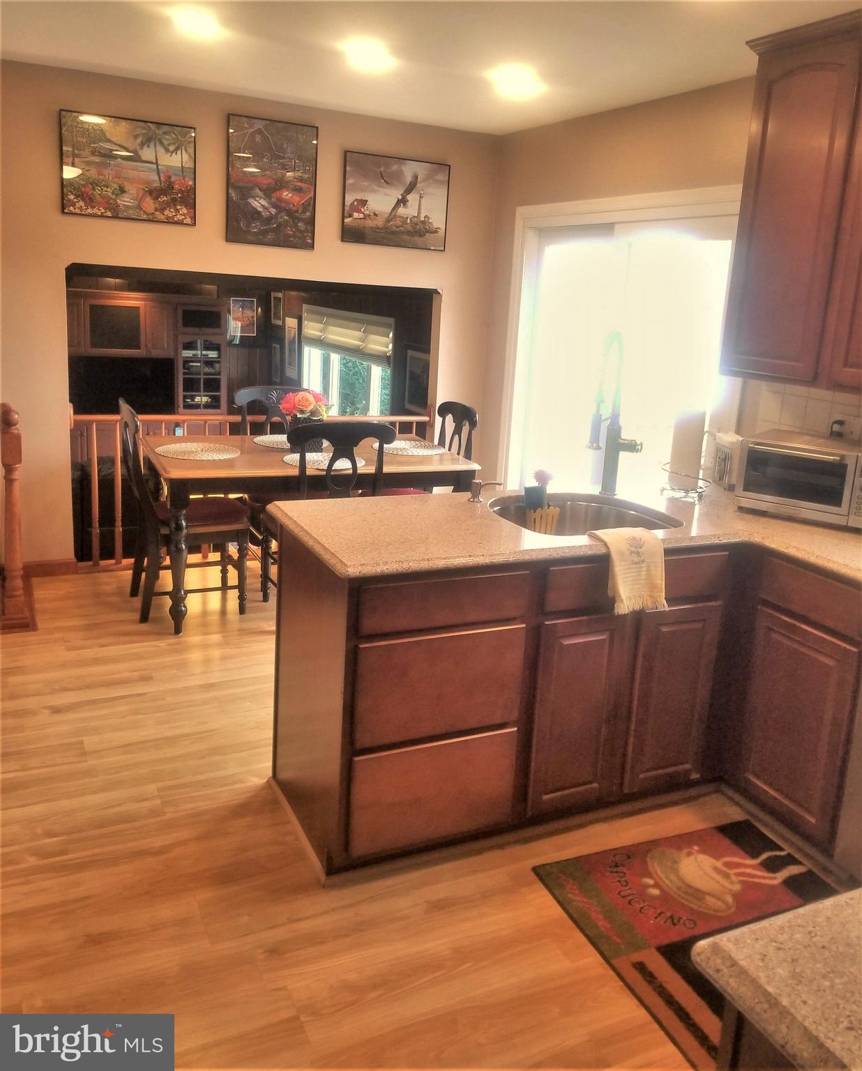835 Stephen Road Warminster, PA 18974 - Photo 20 of 52 Kitchen overlooks step down Family Room