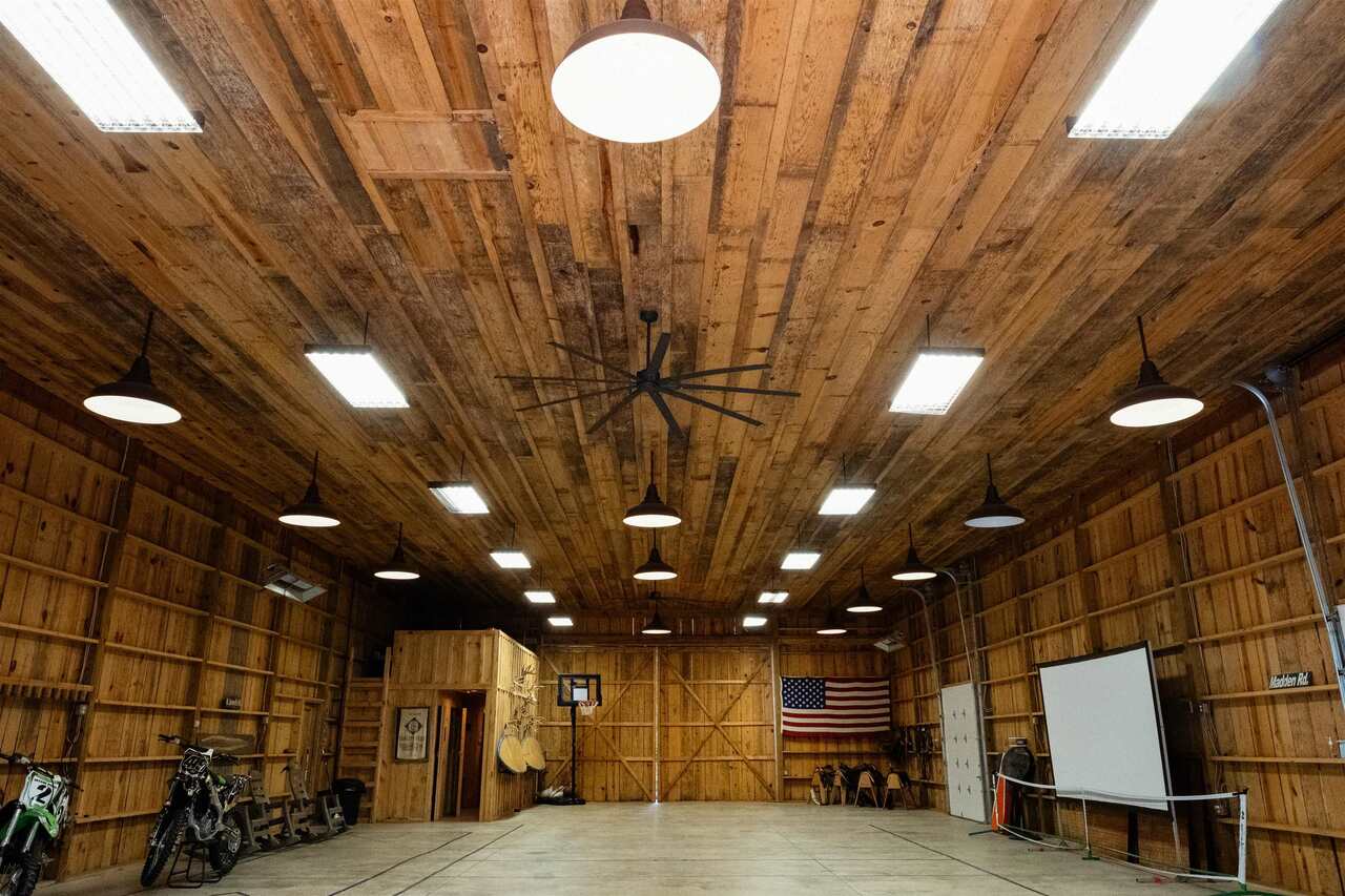 183 Madden Road Bowdon, GA 30108 - Photo 60 of 79 a view of a room with wooden walls