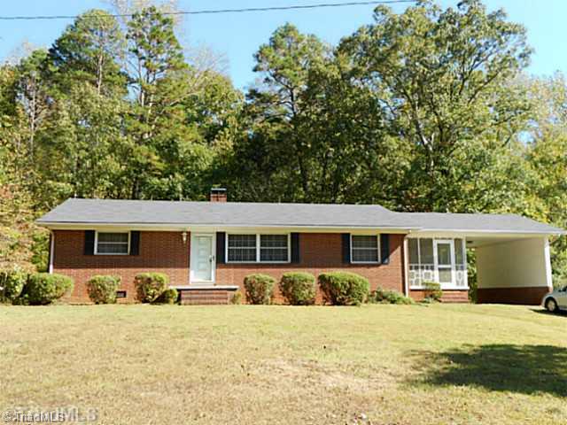 329 Bescher Chapel Road Trinity, NC 27370 - Photo 1 of 16 Exterior Front. Beautiful home on nearly one acre.