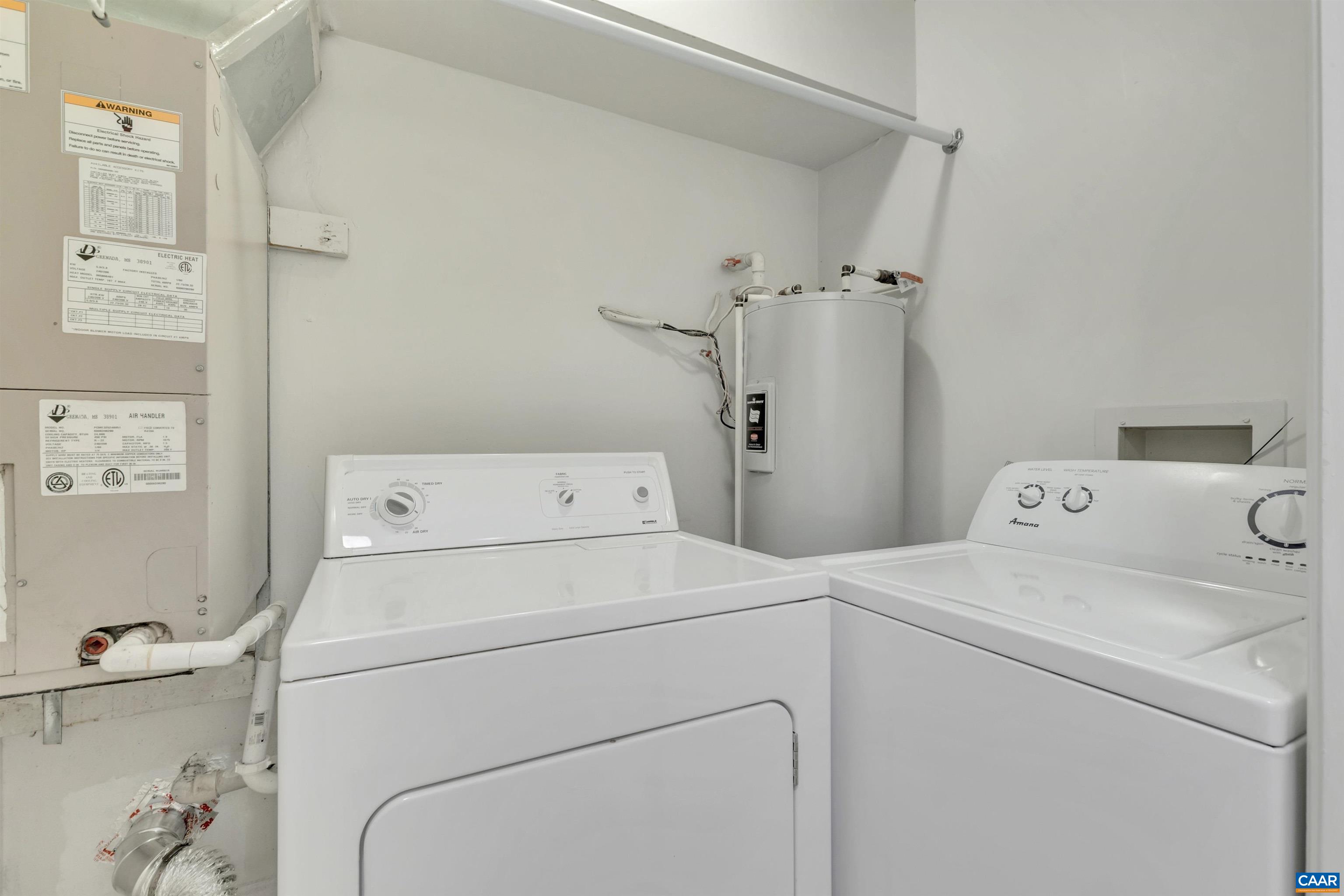 110 Turtle Creek Road Charlottesville, VA 22901 - Photo 19 of 44 a utility room with dryer and washer