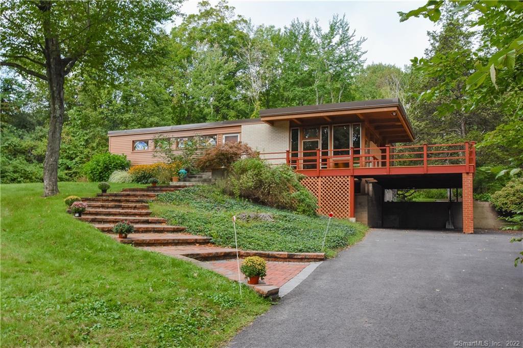 This Home is the Work of Robert Carroll May, a student and apprentice of Frank Lloyd Wright