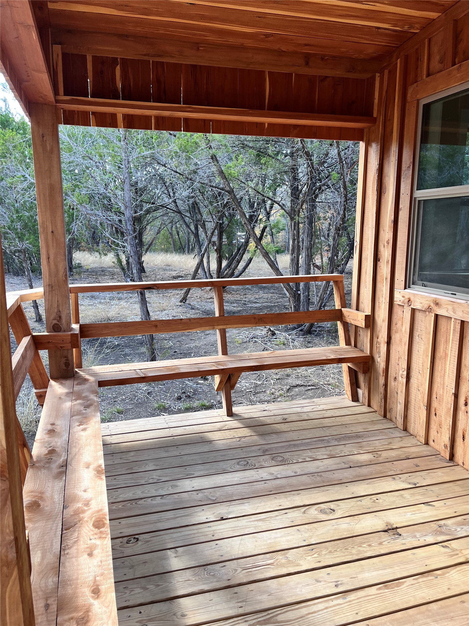 1565 Pump Station Road, Unit B Wimberley, TX 78676 - Photo 4 of 12 View of deck
